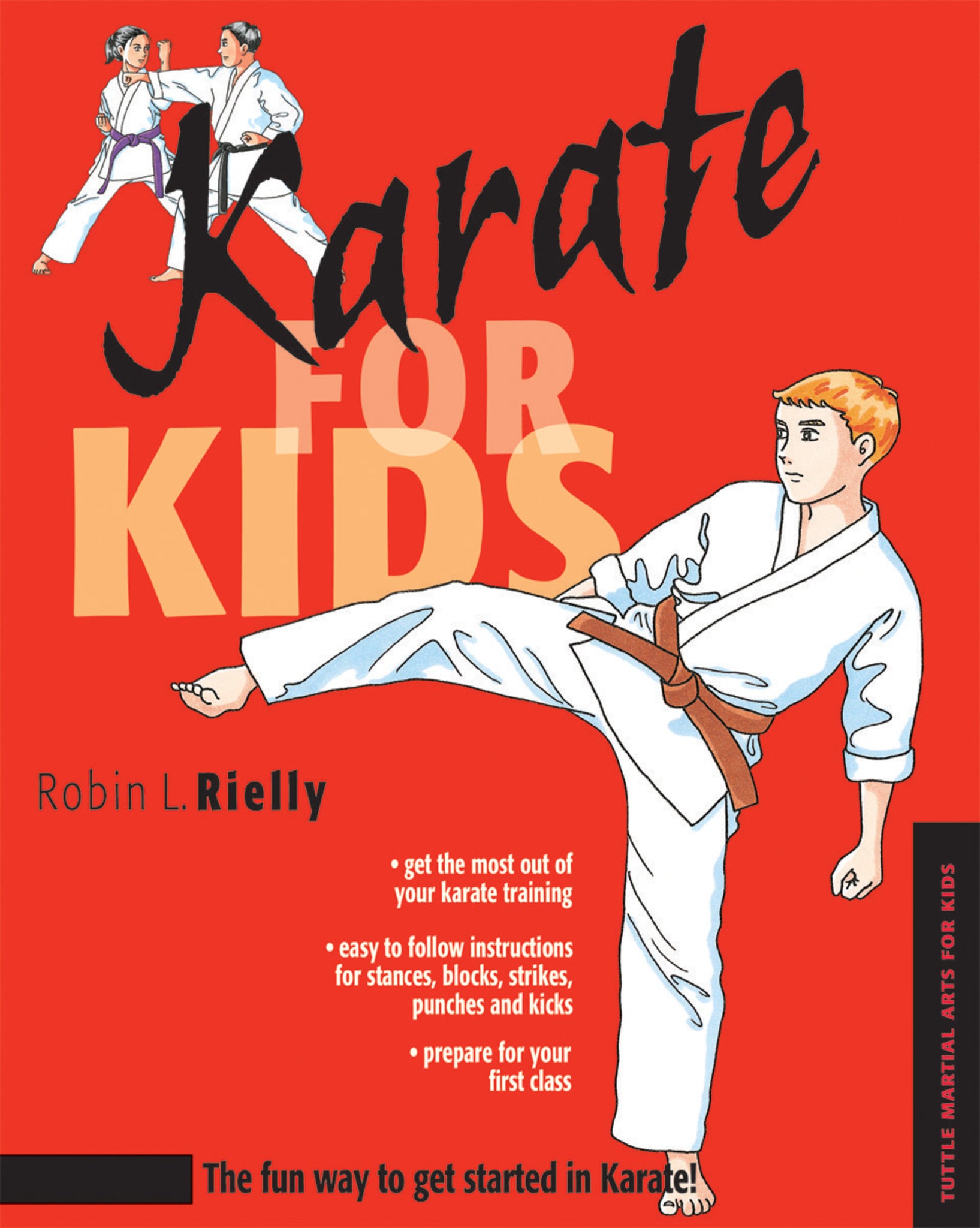 Cover image for Karate for Kids ISBN 9780804835343